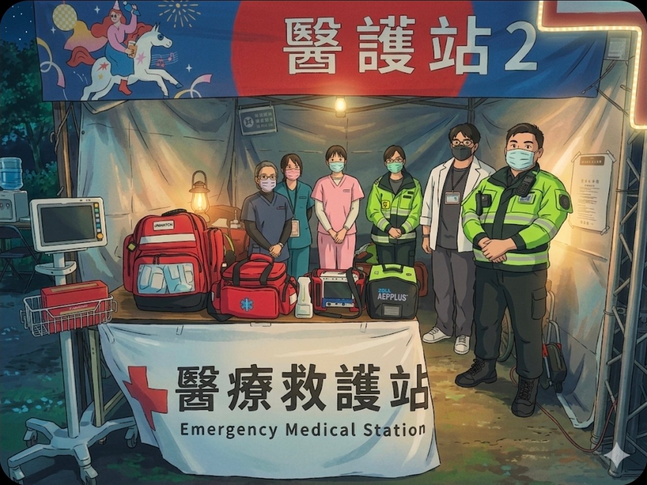 專業救護器材配置與租借